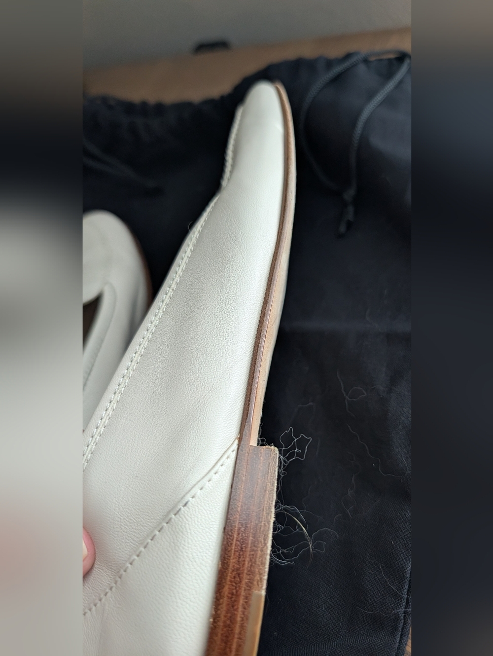 Chanel Women's Cream Leather CC Logo Loafers Classic Flats  Excellent Condition - Picture 4 of 12